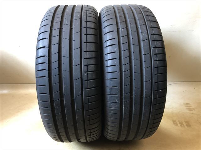 激安中古タイヤ 225/40R19 93Y RFT ピレリ P ZERO ☆ 19年製 2本(中古 