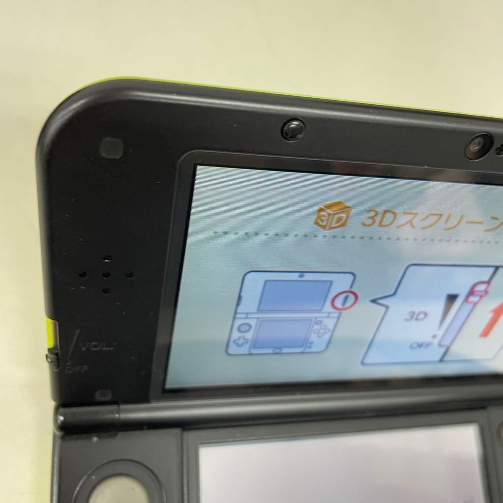 Newニンテンドー3DS LL (RED-001)グリーン色 溜め込む