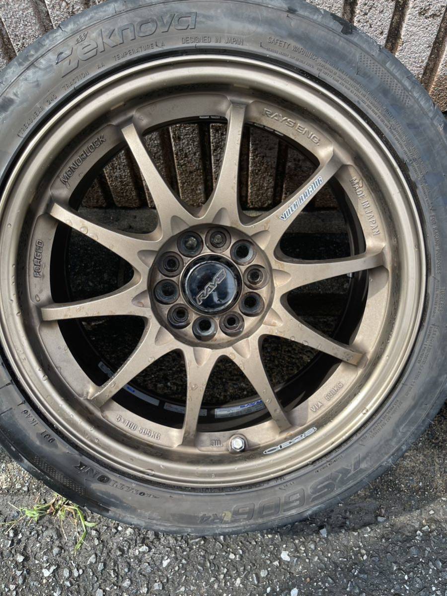 ◇希少品◇RAYS レイズ CE28 16インチ 7J 114.3 5H +60 TE37 ブロンズ