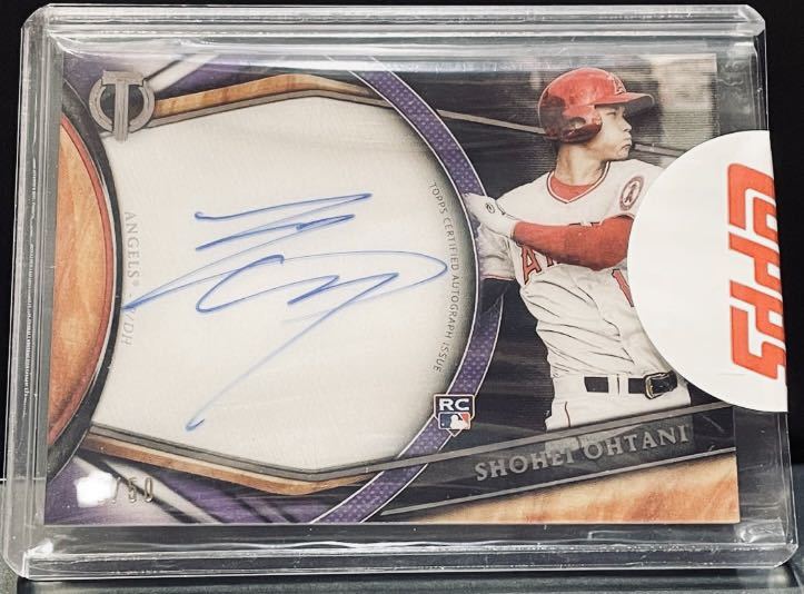 直筆サイン】大谷翔平 / SHOHEI OHTANI 50枚限定 直書きサイン（topps 