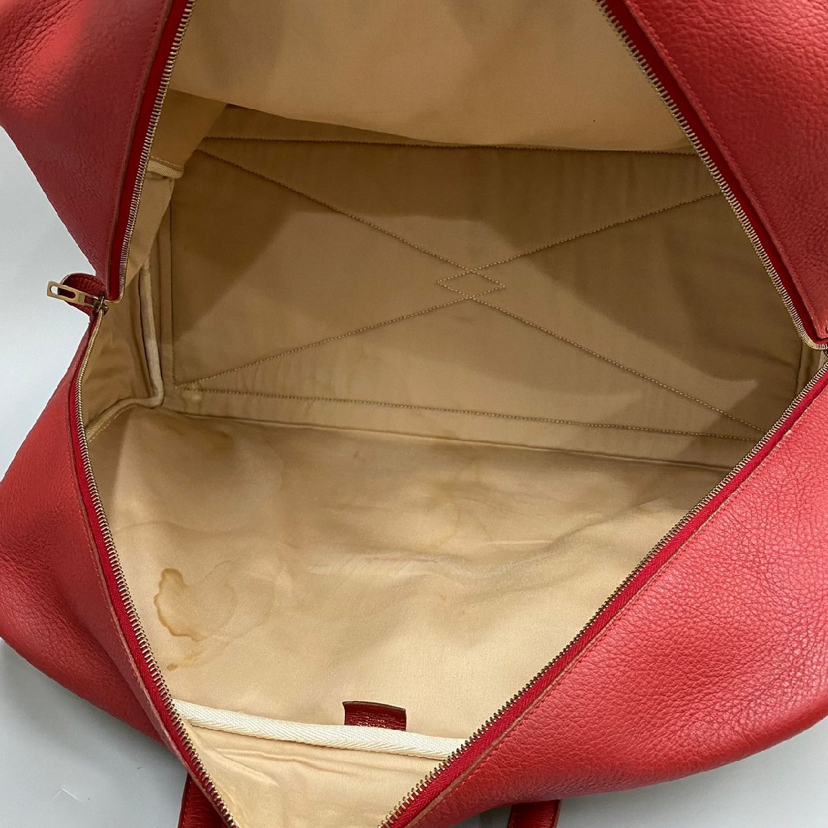 1円 極 美品 □C刻印 袋 カデナ 鍵付 HERMES エルメス ヴィクトリア 50