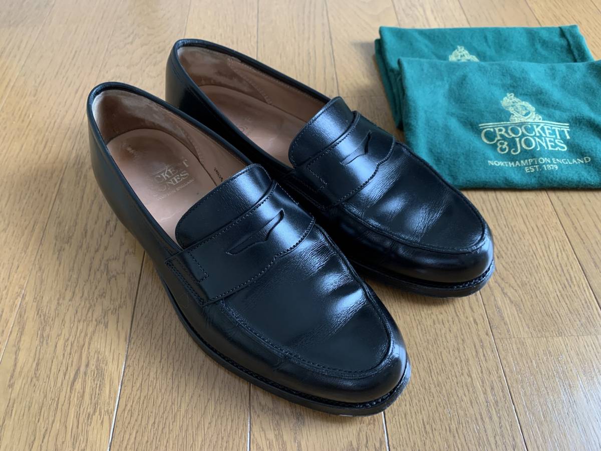 CROCKETT&JONES/クロケット&ジョーンズ グレイ グランサム2 UK5.5