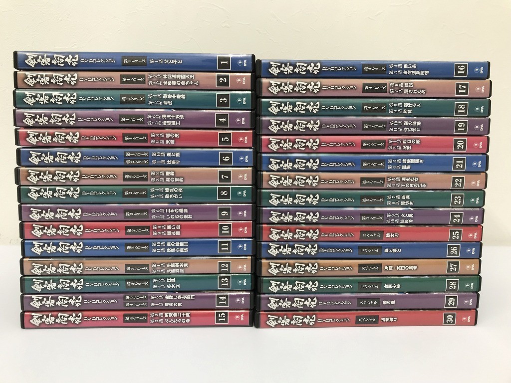 ☆剣客商売 DVDコレクション 全30巻 デアゴスティーニ 藤田まこと 時代