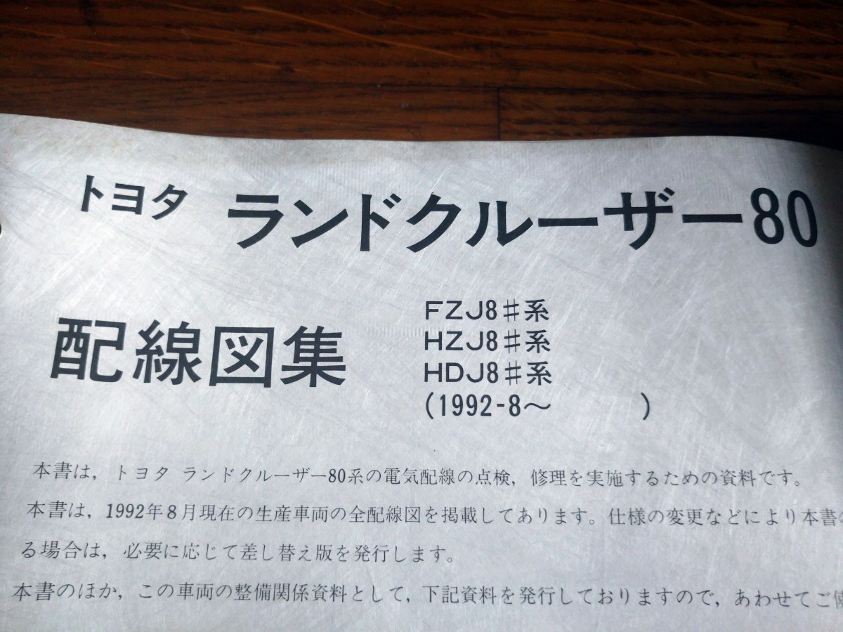 トヨタ 配線図集 - ランドクルーザー80 メルカリ 0 公式通販 