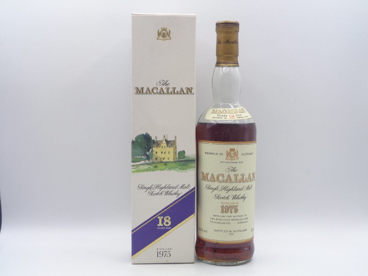 The MACALLAN ザ・マッカラン 18年 1976-1994 750ml