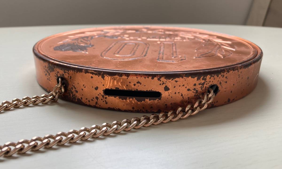 ☆昭和レトロ☆レア☆ 10円玉型貯金箱(貯金箱)｜売買された 