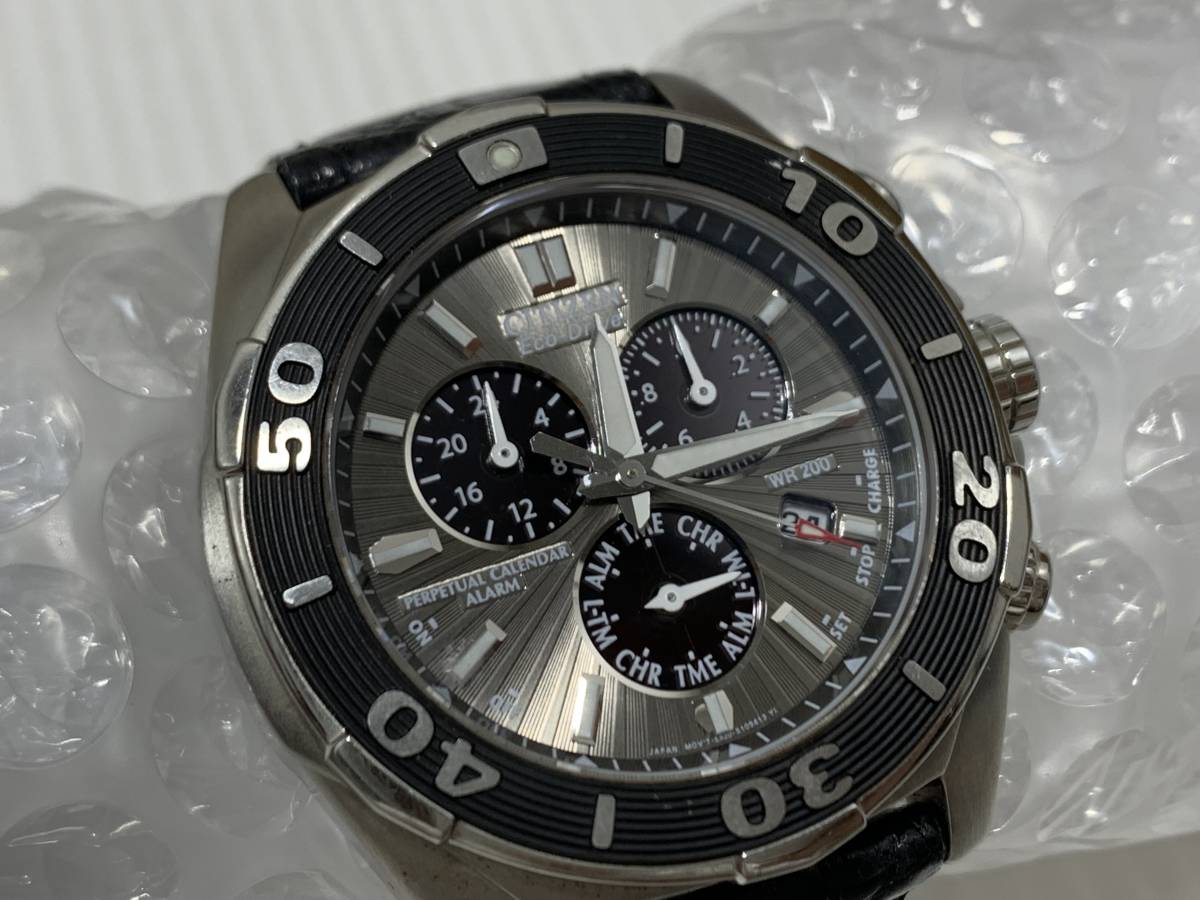 25014 CITIZEN シチズン ECO-DRIVE 腕時計 E820-S075289 エコドライブ 