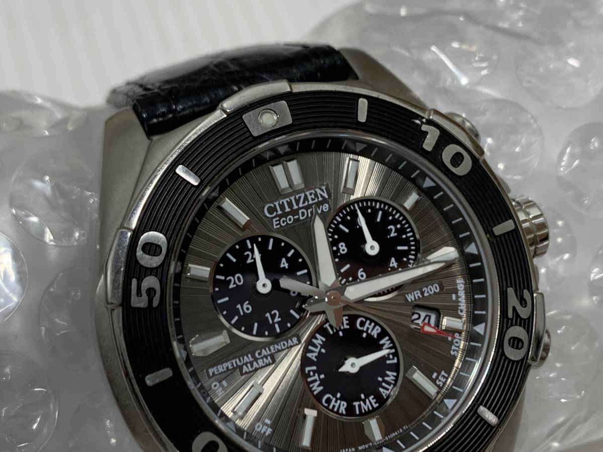 25014 CITIZEN シチズン ECO-DRIVE 腕時計 E820-S075289 エコドライブ 