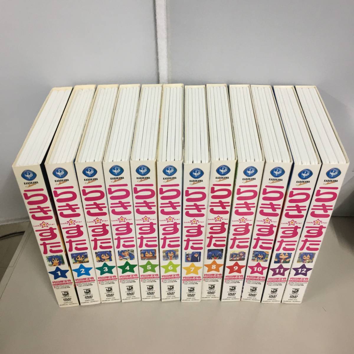 □らきすた 限定版 全12巻セット DVD CD CD-ROM 【23/0620/01(コミック