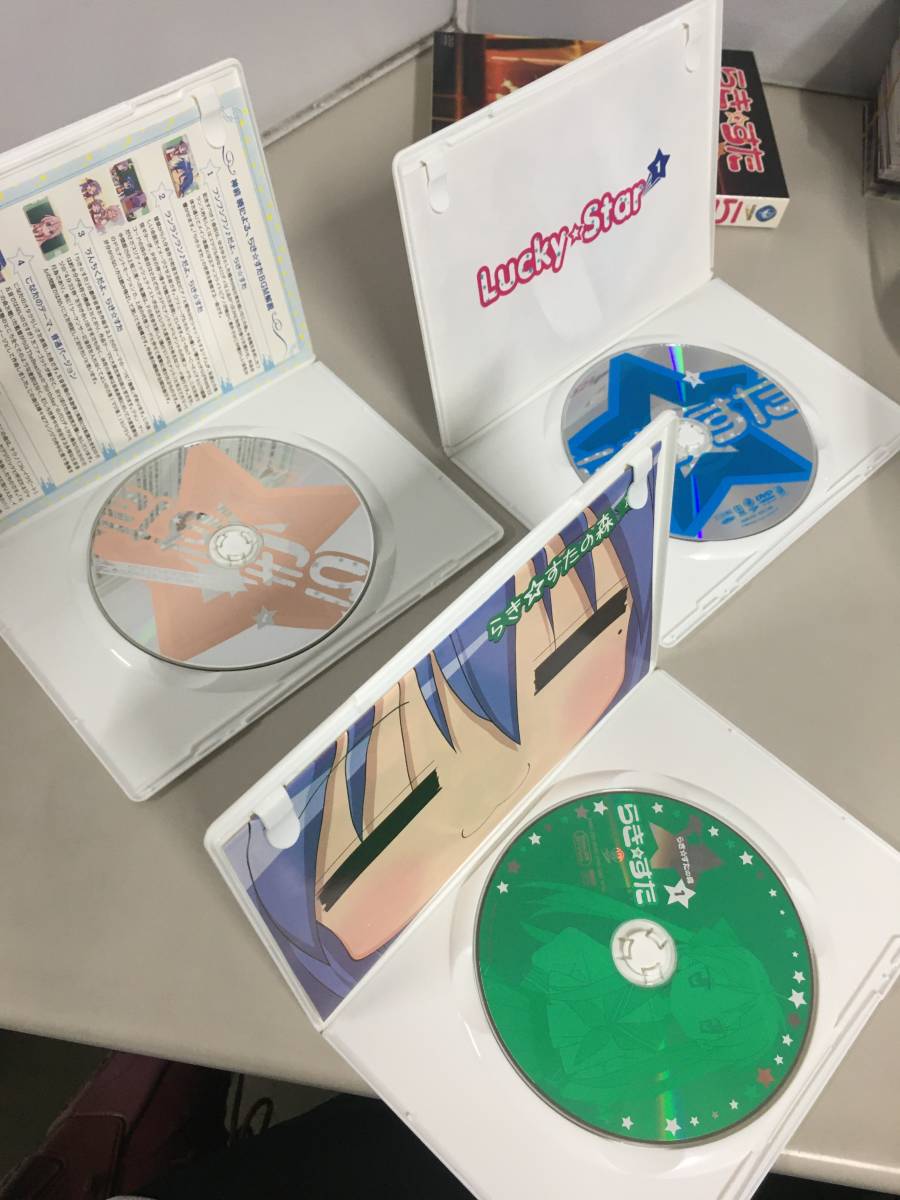 □らきすた 限定版 全12巻セット DVD CD CD-ROM 【23/0620/01(コミック