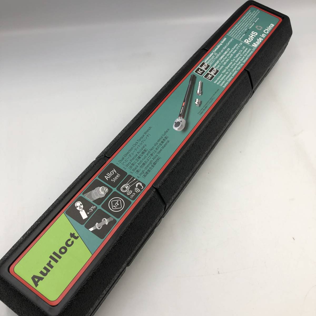 トルクレンチ 車 タイヤ交換 Aurlloct 差込角 12.7 mm 28～210Nm/Y7088-U3