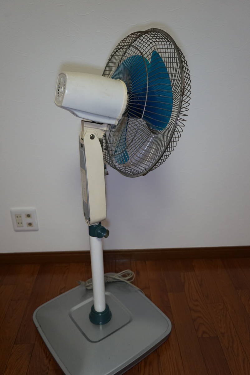 昭和レトロ扇風機 National F-35V1L 35cm3枚羽 ナショナル大型扇風機