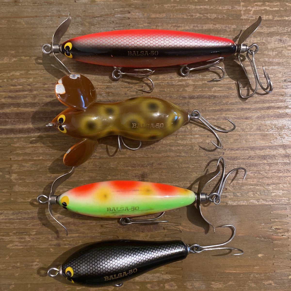 Balsa-50 バルサクリンカー 4点セット Balsa-50 バルサクリンカー 4点