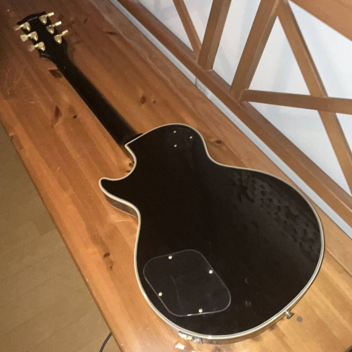 1円〜バーニー【訳ありジャンク】BURNYレスポール エレキギター