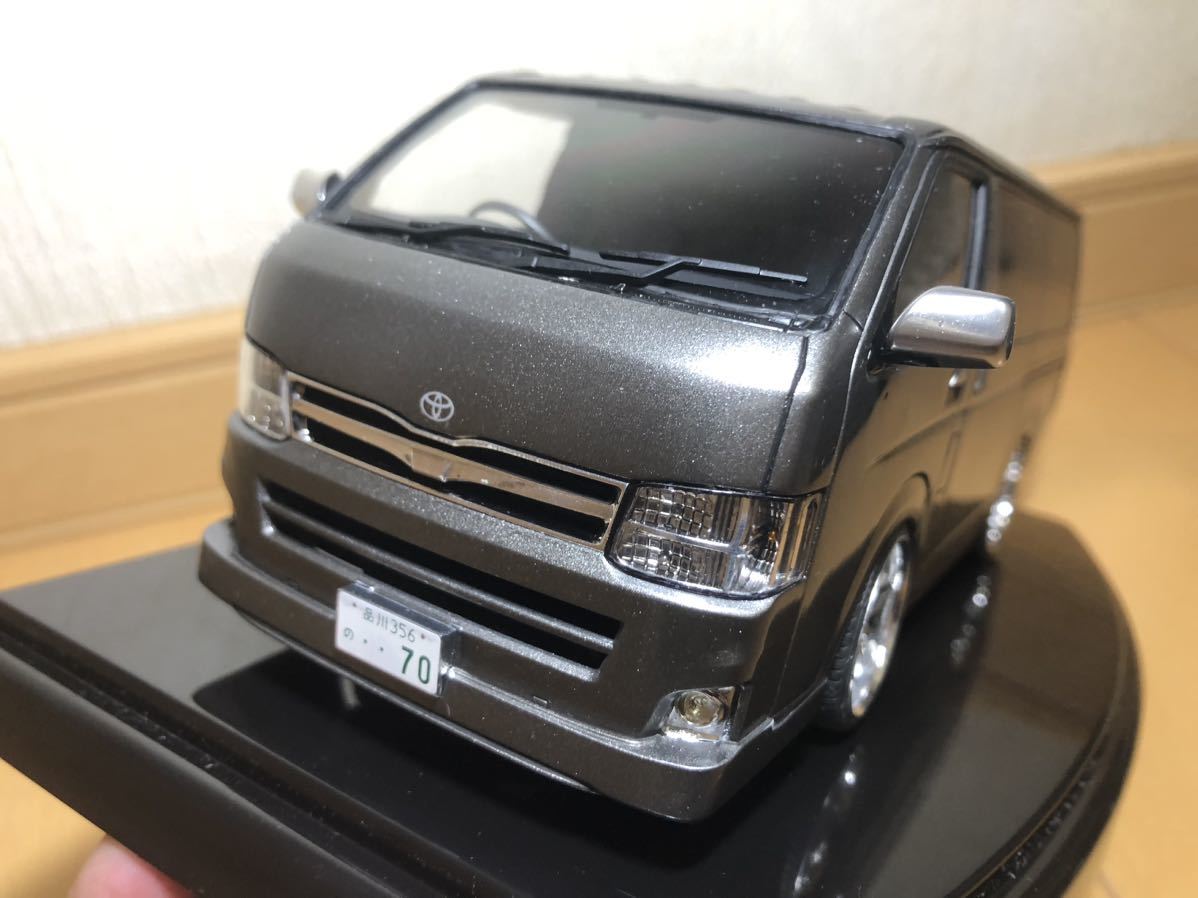 ハイエース アオシマ boxystyle 1/24 プラモデル 完成品(完成品)｜売買 
