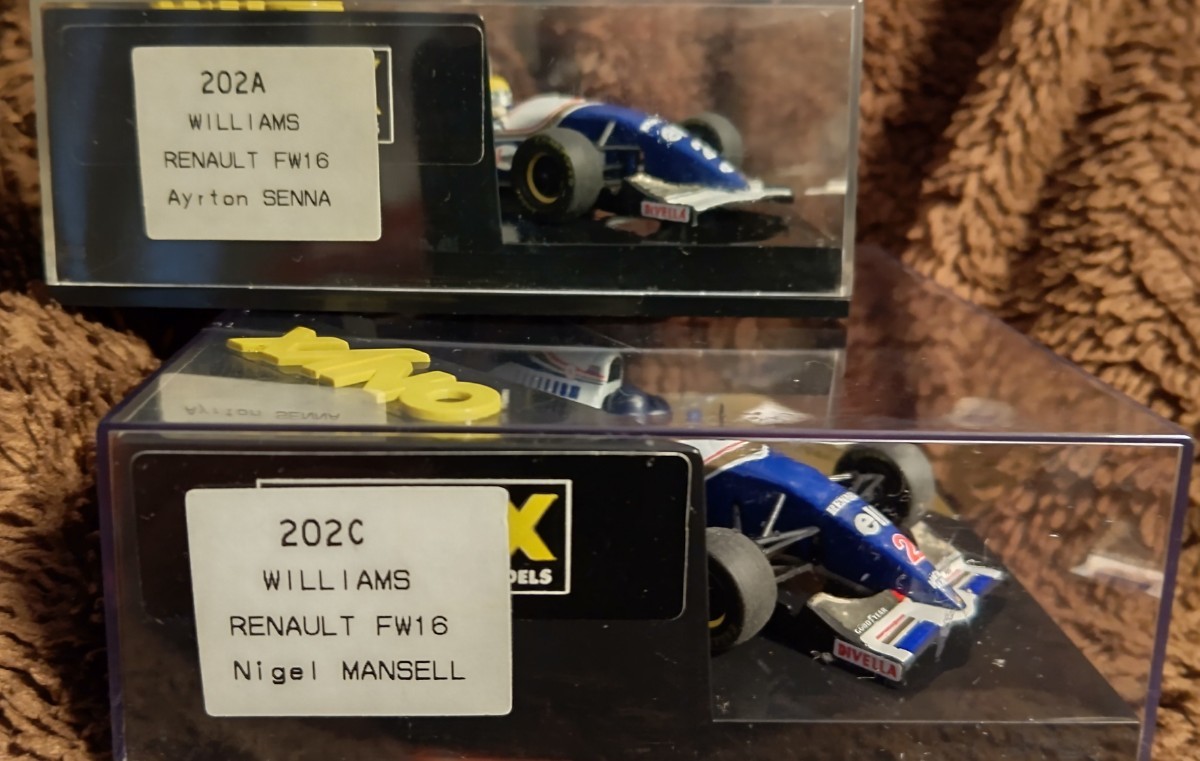 ONYX オニキス 1/43 #202A.202C WILLIAMS RENAULT FW16 2台セット 