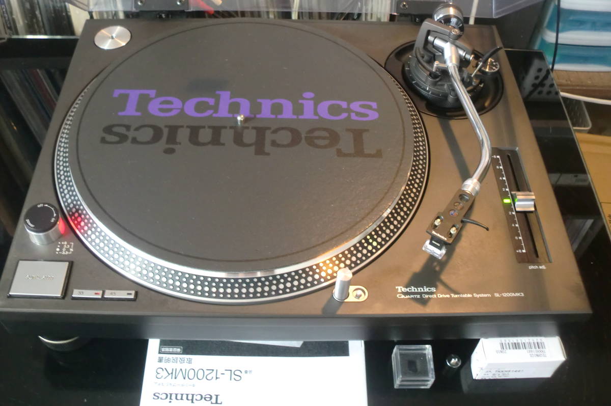 SHURE MG44G 針付 Technics SL-1200MK3 テクニクス SHURE MG44G 針付