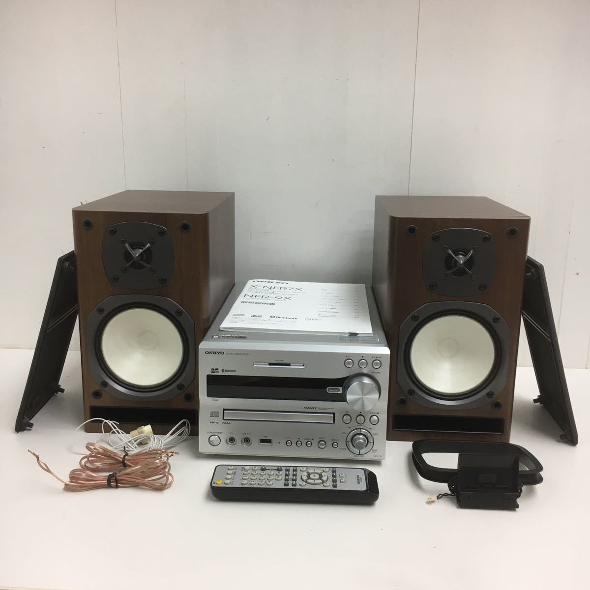 【美品・動作品】 ONKYO NFR-7X レシーバー Bluetooth対応 ONKYO オンキョー NFR-7X D-NFR7X Bluetooth対応 CD SD USB レシーバー