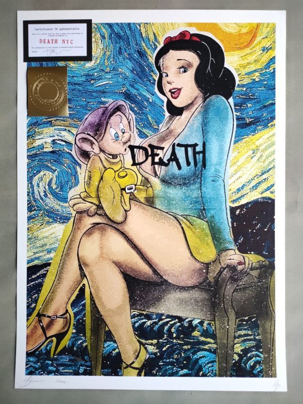 DEATH NYC アートポスター30 【世界限定】 白雪姫 スノーホワイト 