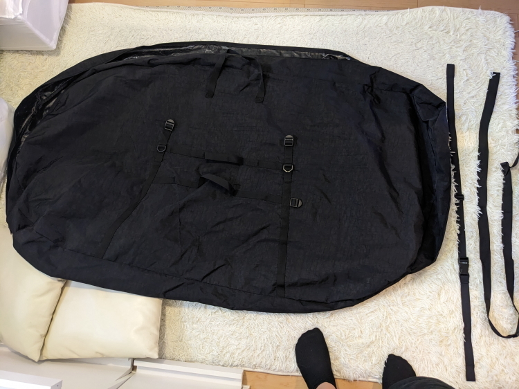 TIOGA (タイオガ) TIG 84N MTB 輪行袋 ブラック (BAR01400) 中古　美品