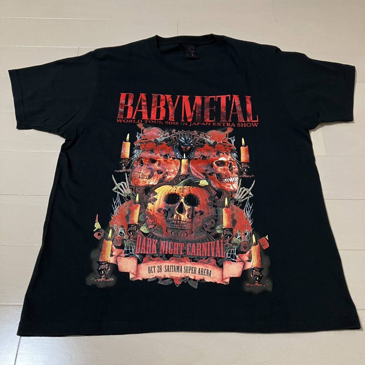 BABYMETAL Tシャツ Lサイズ【中古】3枚セット 中元すず香 菊地最愛 