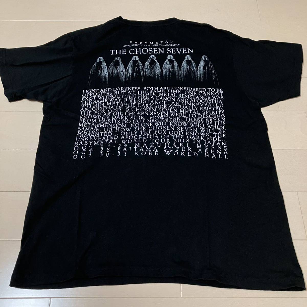 BABYMETAL Tシャツ Lサイズ【中古】3枚セット 中元すず香 菊地最愛 