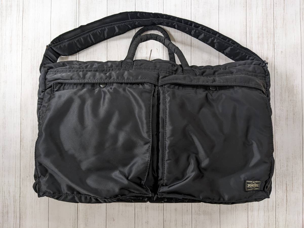 PORTER タンカー ダッフルバッグ ボストンバッグ 黒 大容量 2426
