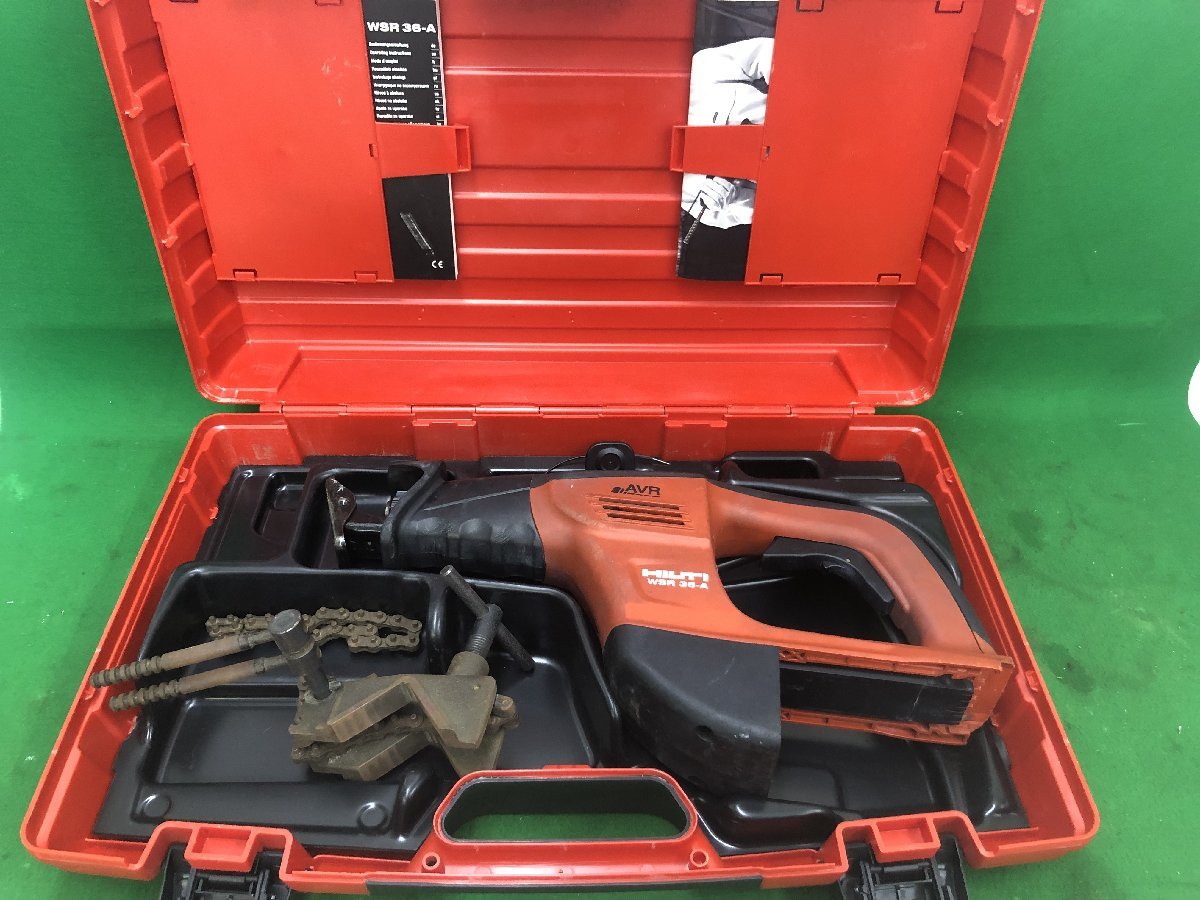 中古品】☆HILTI 充電式レシプロソー WSR36-A / ITWVHULU0ZBW 中古品】☆HILTI 充電式レシプロソー WSR36-A / ITWVHULU0ZBW