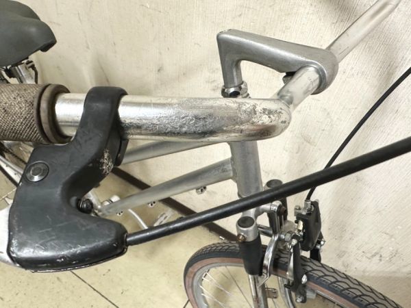 □J903□ピストバイク メーカー不明 ノーブランド 26インチ シルバー 