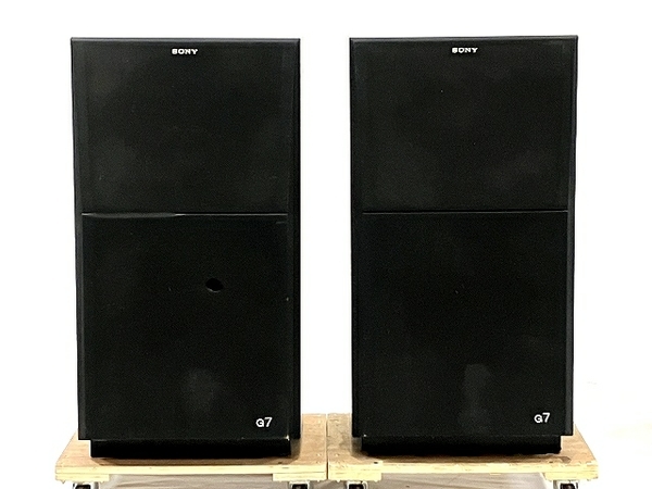【引取限定】 SONY SS-G7a 3Way フロアタイプ スピーカー ペア 現状品 ジャンク 直 T7727463