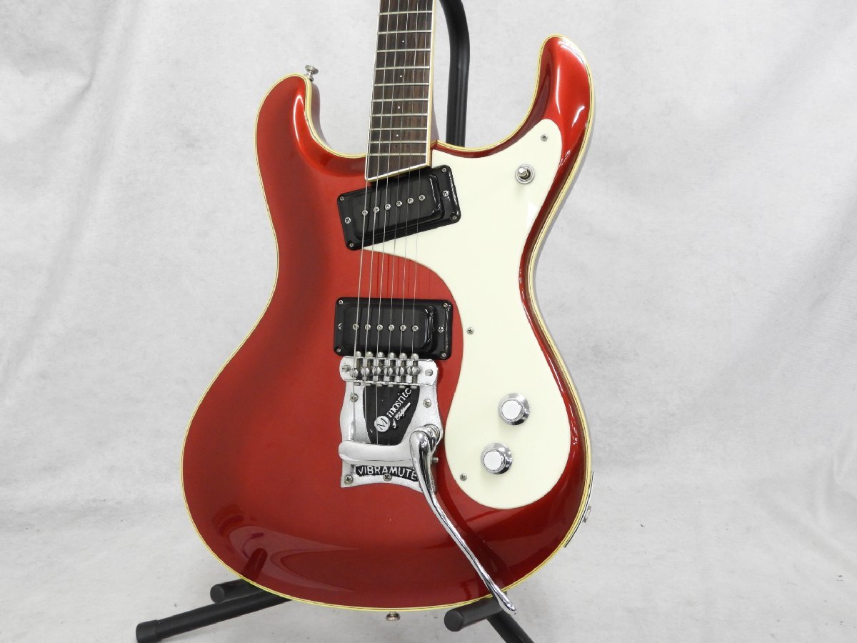 ☆ mosrite モズライト USA V-63 REISSUE THE VENTURES MODEL エレキギター #0162 ケース付き ☆中古☆