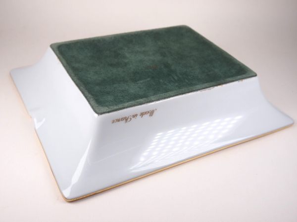 エルメス オウム オオハシ鳥 アッシュトレイ グリーンカラー 灰皿