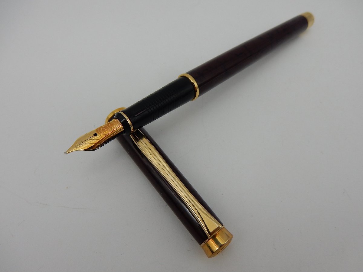 美品 Pelikan ペリカン ニュークラシック P381 万年筆 14Cペン先 マルサーラ・レッド M 1