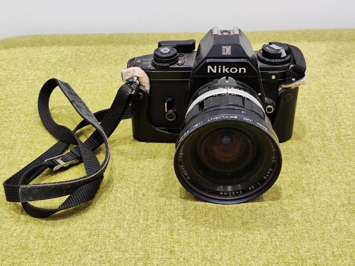 ☆4272 Nikon ニコン EM M90 7340349 ジャンク品 NIKKOR-UD 1:3.5 f