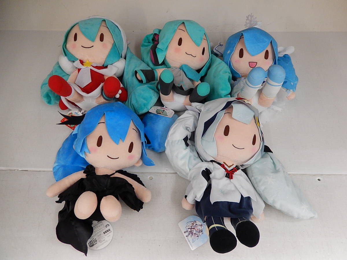 ☆タグ付未使用 初音ミクシリーズ メガジャンボふわふわぬいぐるみ 