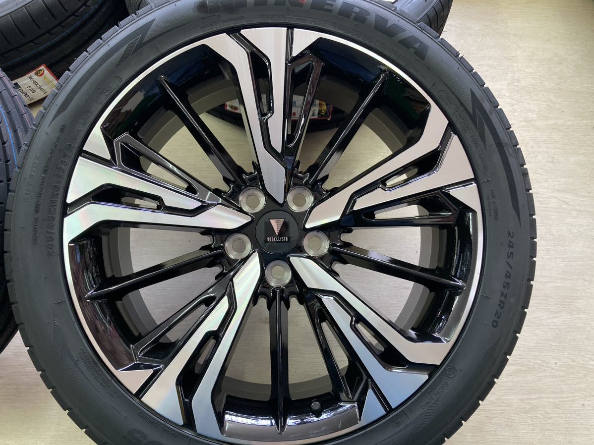 モデリスタ 狙わ ホイール20インチウイングダンサースタッドレス 245/45/20