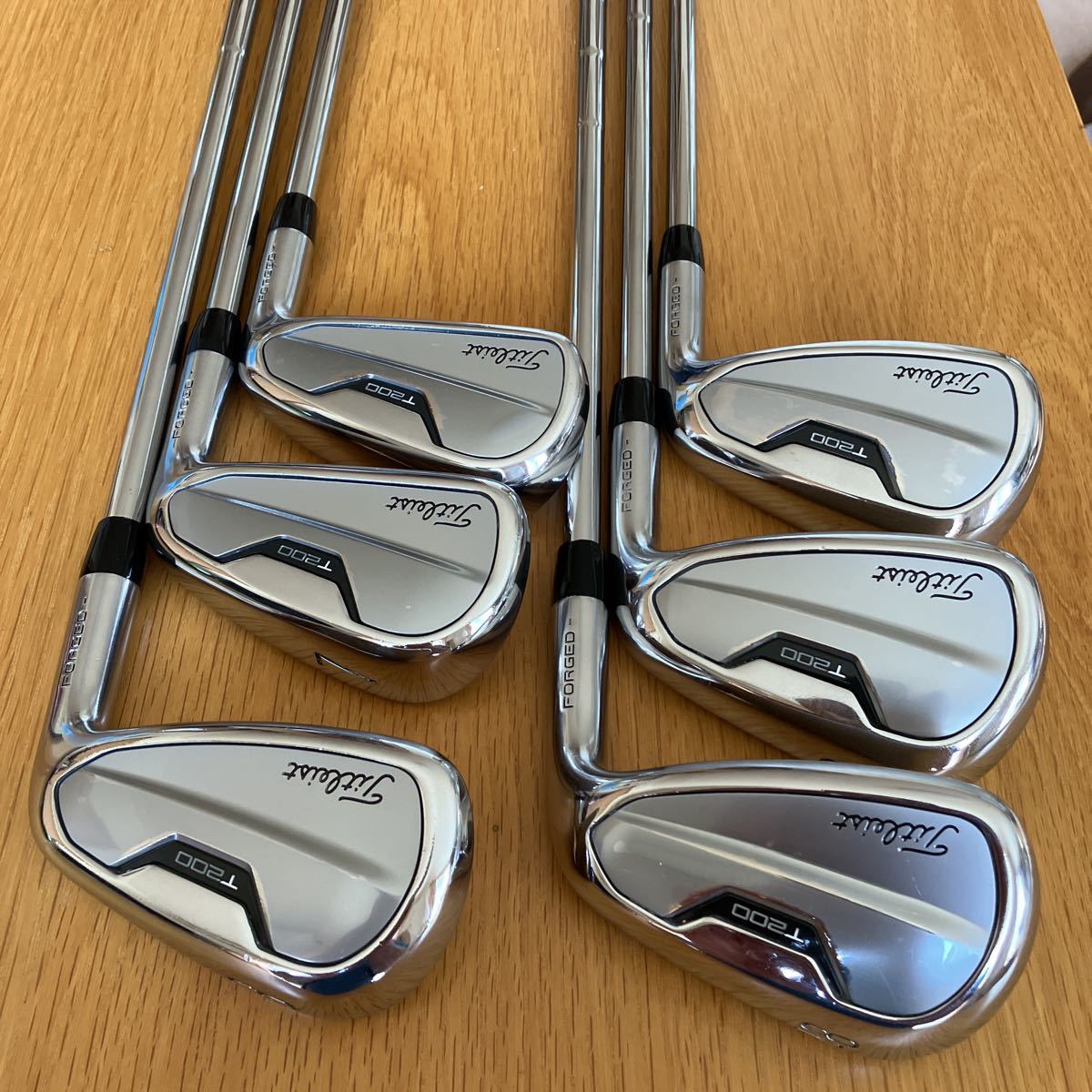タイトリスト T200 2021年モデル　アイアンセット　NS PRO 880 AMC フレックスS 6〜9、PW、48度　6本セット　日本正規品