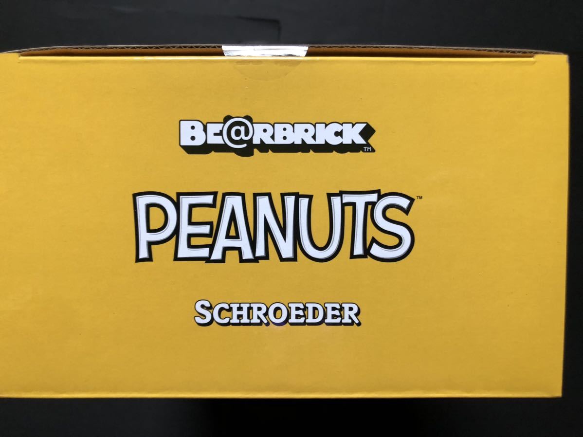 新品未開封】PEANUTS SCHROEDER 100％ & 400％ BE@RBRICK シュローダー 