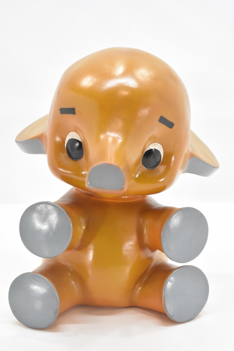 当時物 佐藤製薬 サトちゃん カウンターサイズ ソフビ 27cm 1970年代
