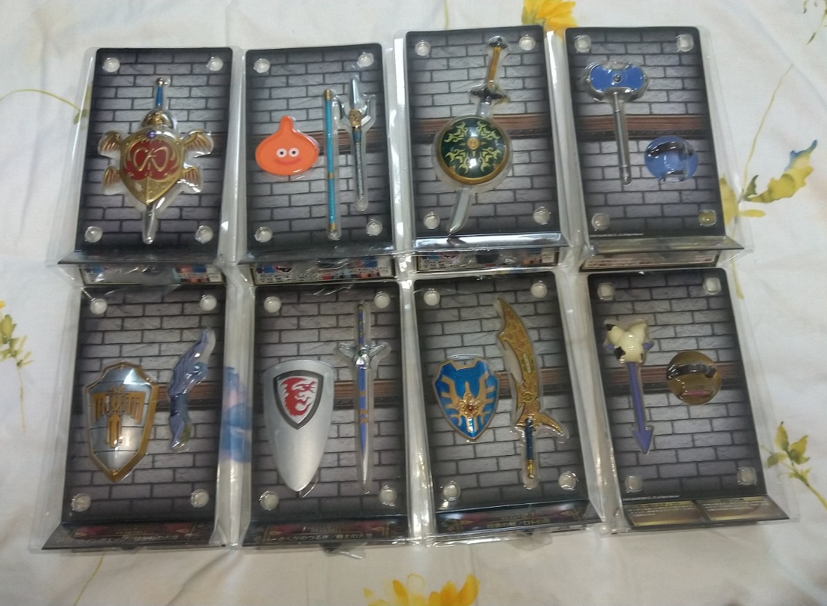 コンプ8種 ドラゴンクエスト レジェンドアイテムズギャラリー ウェアラブル
