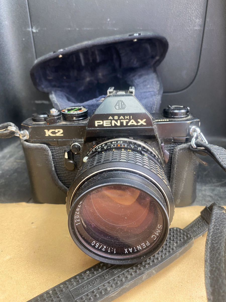ASAHI PENTAX ペンタックス K2 SMC PENTAX 1:1.2 50mm 一眼レフカメラ