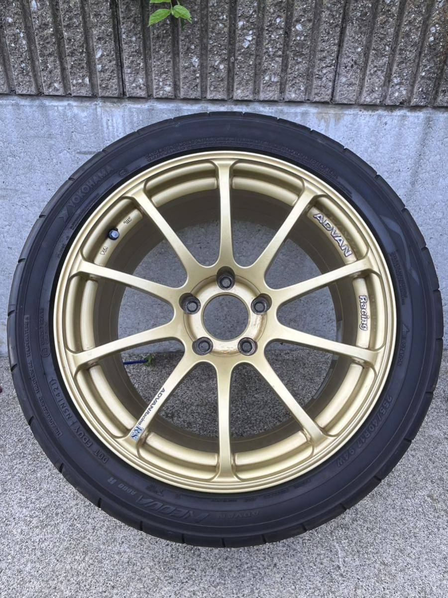 希少 ADVAN RACING アドバンレーシング RS 17インチ 9J +22 PCD114.3 5 