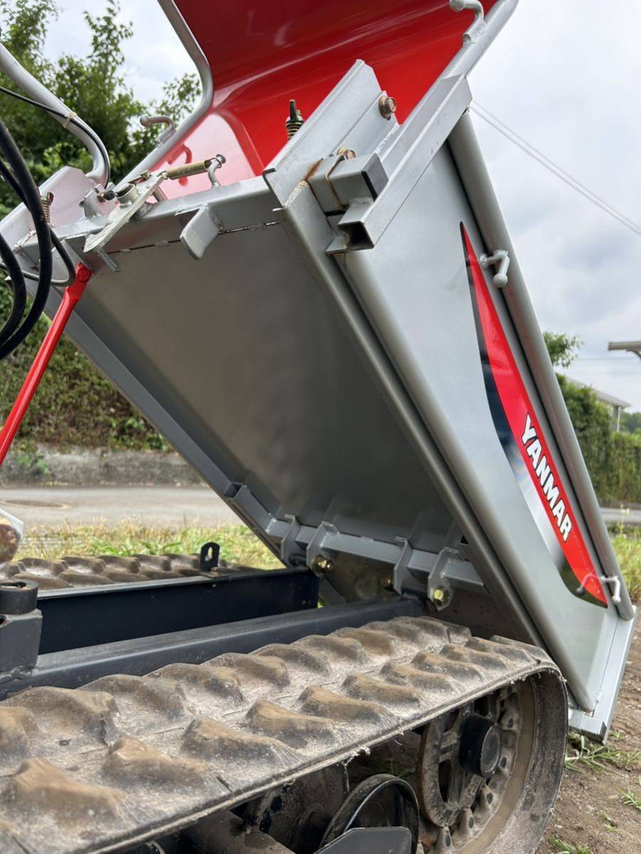 ヤンマー 歩行型 手動ダンプ 運搬車 クローラー MCG901 動作OK！ 2.4