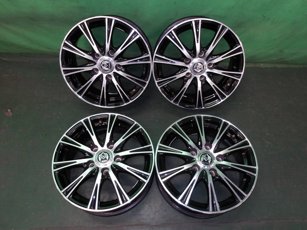 ライツレー RIZLEY アルミホイール 15×6j 4本セット VOXY 引き取り限定