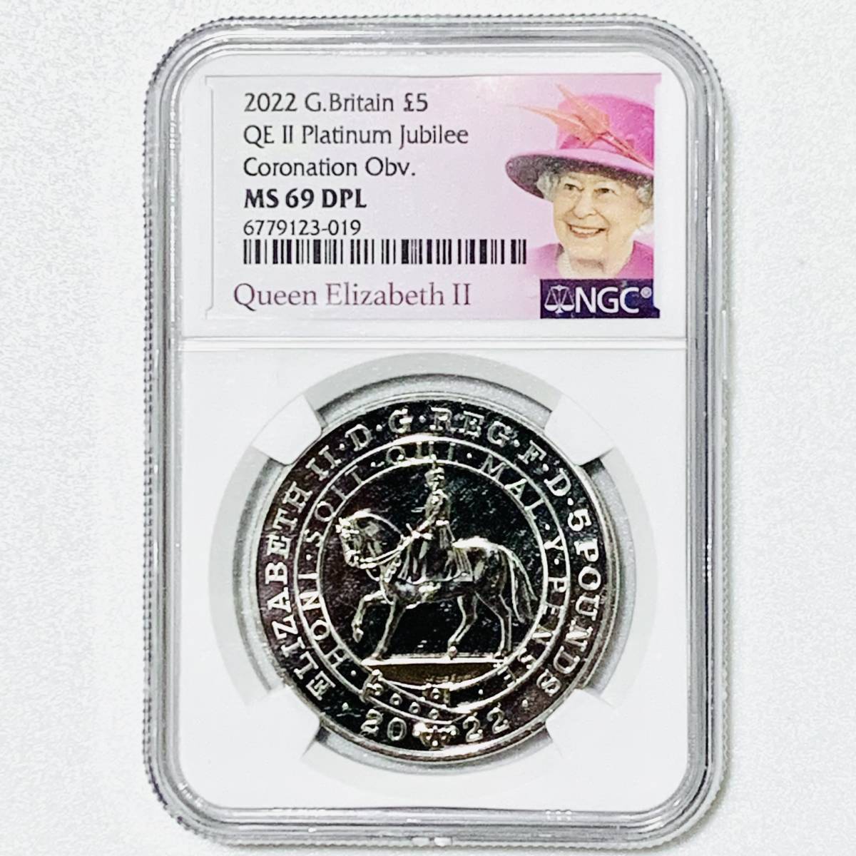トライアル・ピクスNGC鑑定 ◇NGC鑑定品◇MS69DPL◇2022年 プラチナジュビリー◇