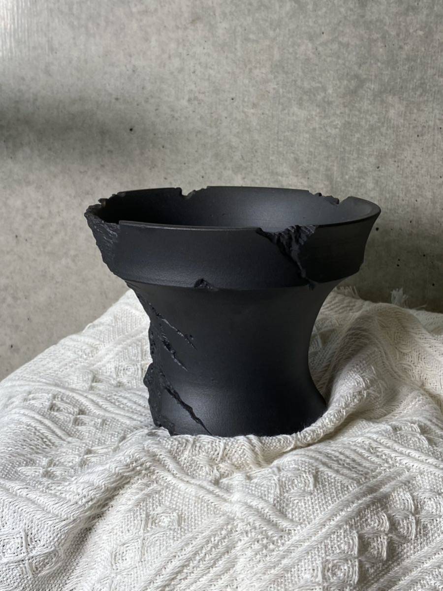 未使用】沖誠 野放し 植木鉢③ Twist 