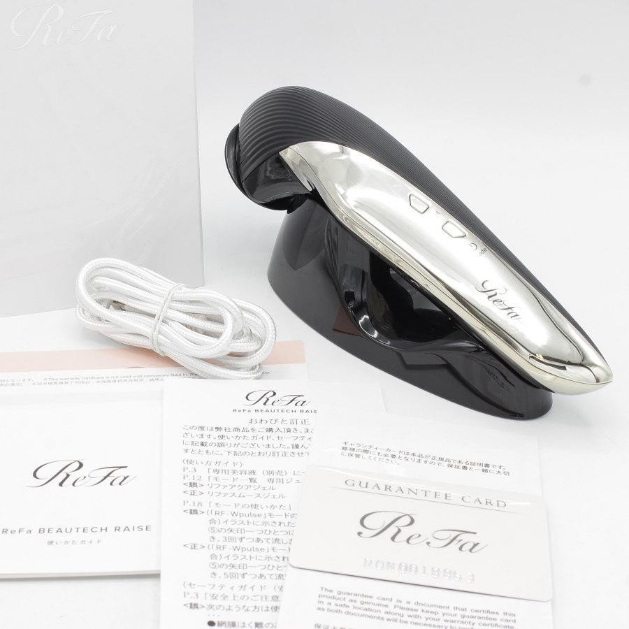 リファ　ビューテックレイズ ReFa RE-AA03A BLACK ReFa BEAUTECH RAISE | MTG RE-AA03A PRODUCTS リファビューテック