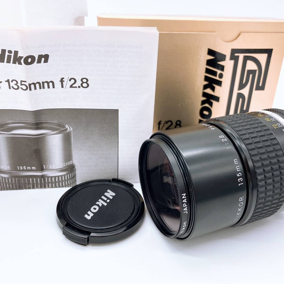 検品済／使用頻度少美品】 ニコン Nikon Ai-S AIS NIKKOR 135mm F2.8