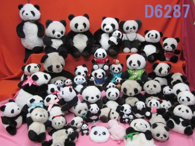 D6287L ☆パンダ シャンシャン ファースト オリエンタルトイ 他☆稀少