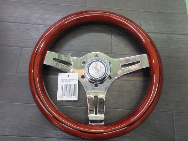 ナルディ ウッド ステアリング ハンドル 36CM 【公式通販】